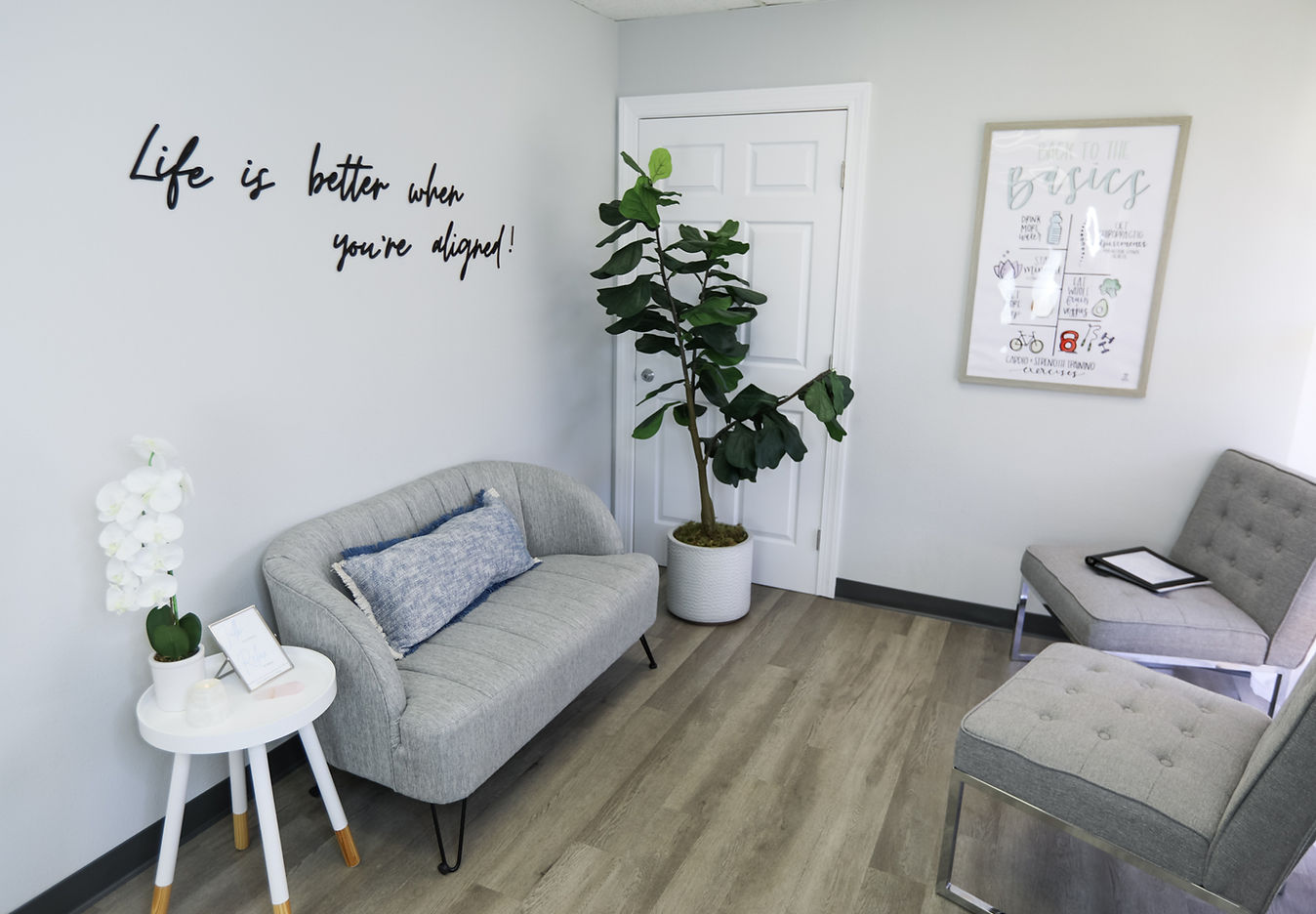 Vitality Chiropractic Office Waiting Room